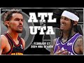 Utah jazz vs atlanta hawks full game highlights  feb 27  2024 nba season