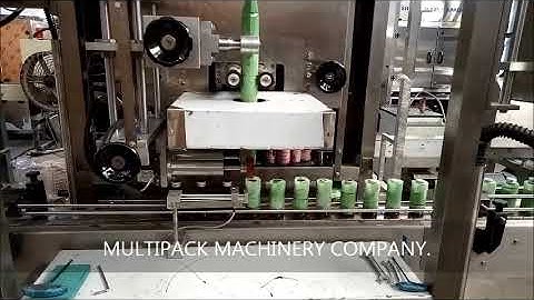 Shrink Sleeve Applicator Machine, Syrup Bottle Shrink Sleeve Label Applicator