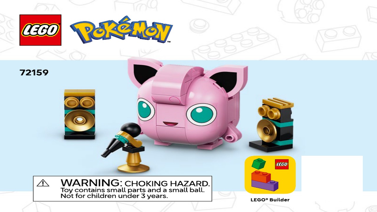 Jigglypuff Concert LEGO instructions