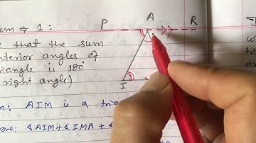 Theorem on Triangle ll Class 9 ll IR Simkhada