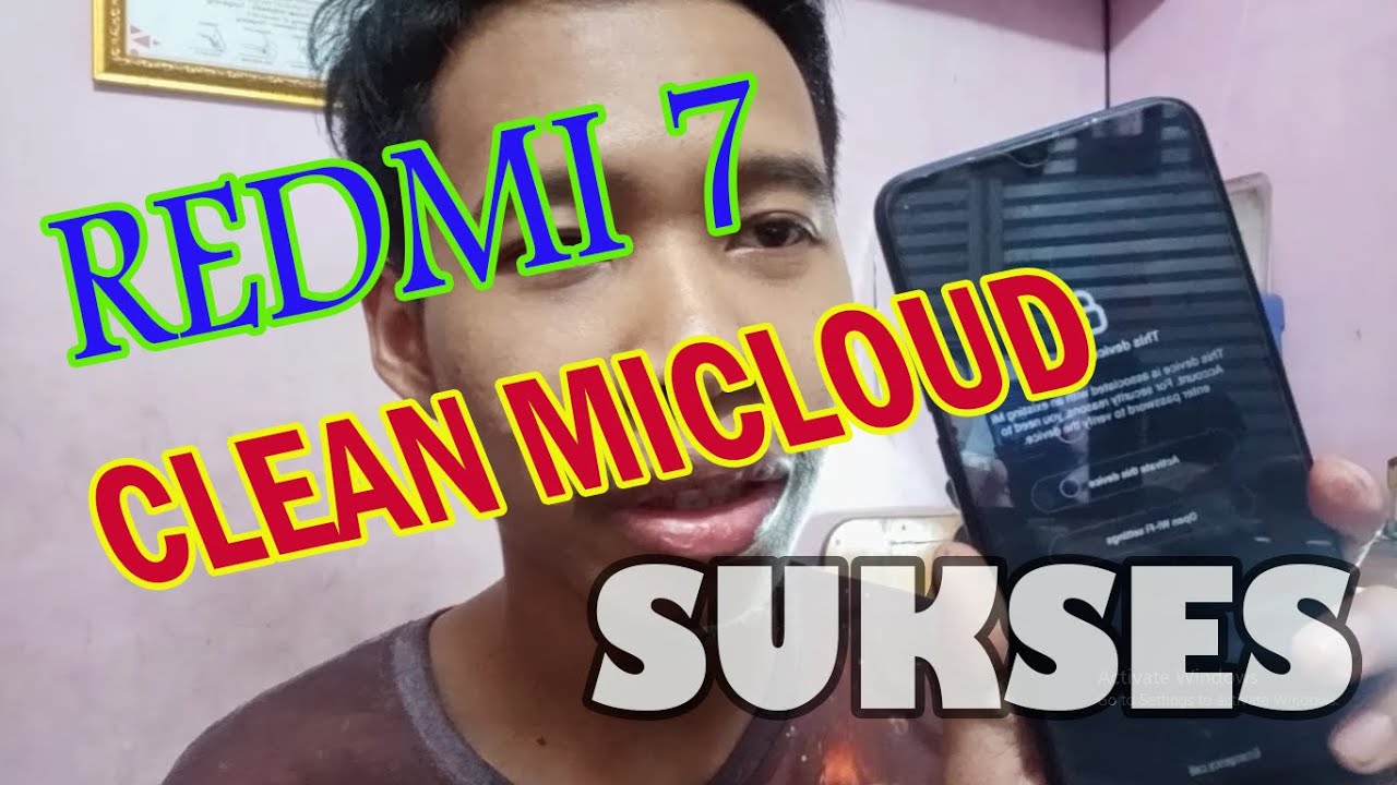 Sukses Clean Micloud Redmi 7 Onclite Miui 10 Plus Dump File Emmc Youtube