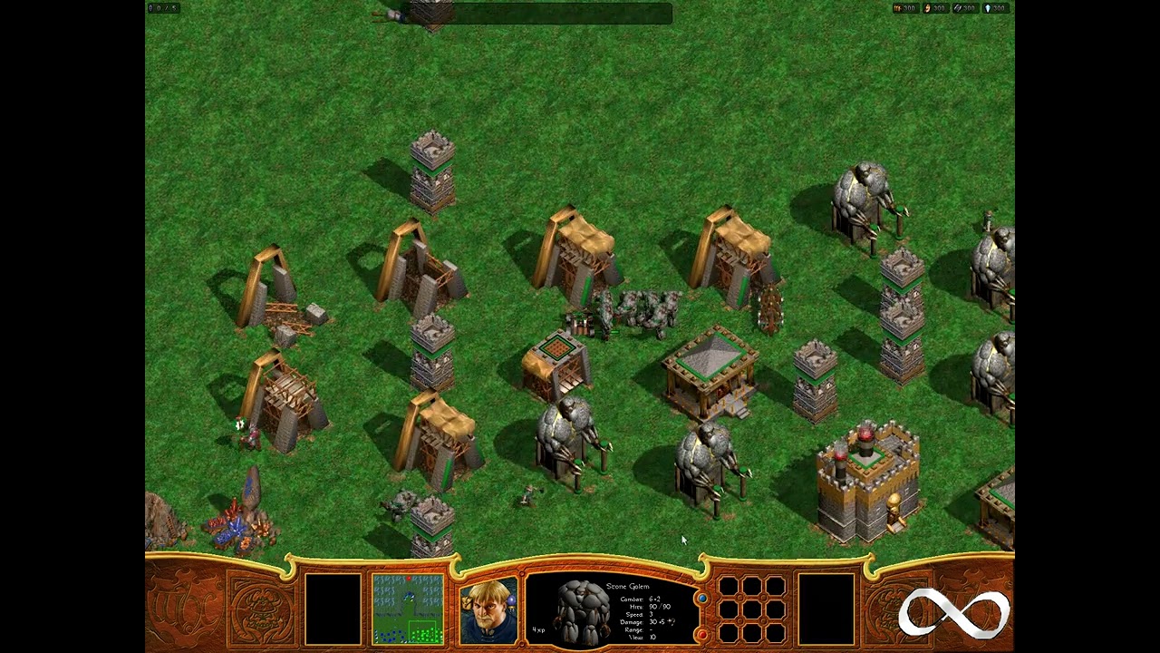 Warlords Battlecry II, AI Battle, Dark Dwarf vs Orc