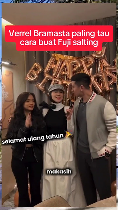 Verrel Bramasta paling tau cara buat Fuji salting #fuji #verrelbramasta