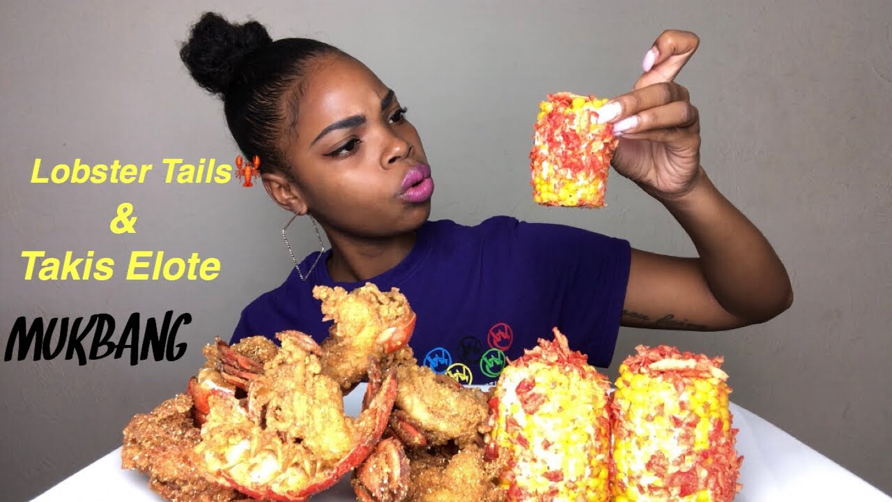 DEEP FRIED LOBSTER TAIL TAKIS ELOTE CORN MUBANG!!!!! YouTube