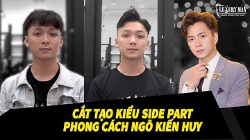 LUXURYMAN I Cắt Tạo Kiểu Side Part Phong Cách Ngô Kiến Huy Mv " Truyền Thái Y "