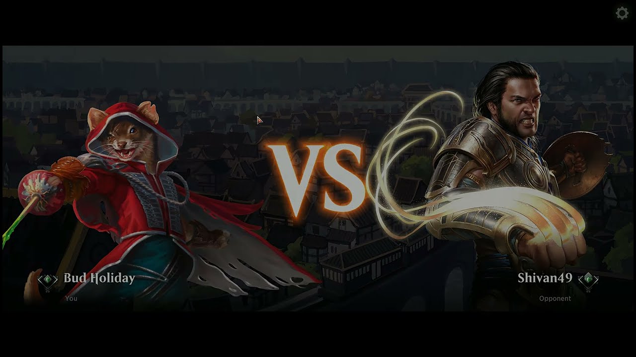 MTG ARENA Red/White Aggro Standard Ranked Match - 2026