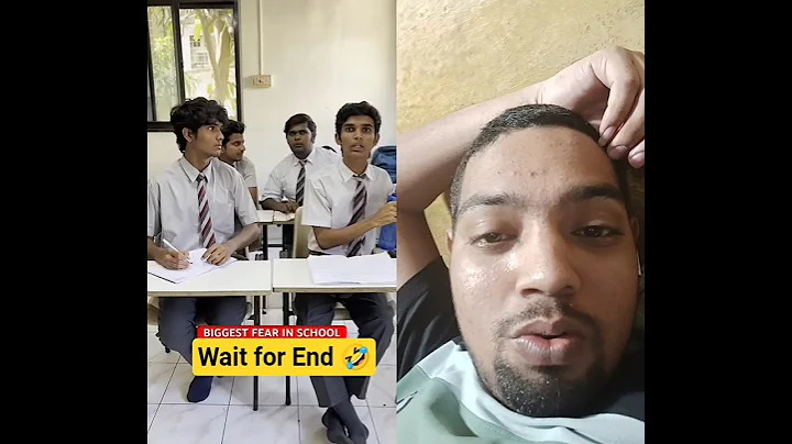 BIGGEST FEAR IN SCHOOL #shorts #explore #school #friends #memories #funny #comedy  #nostalgia #fun