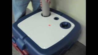 little tikes easy store sand & water table