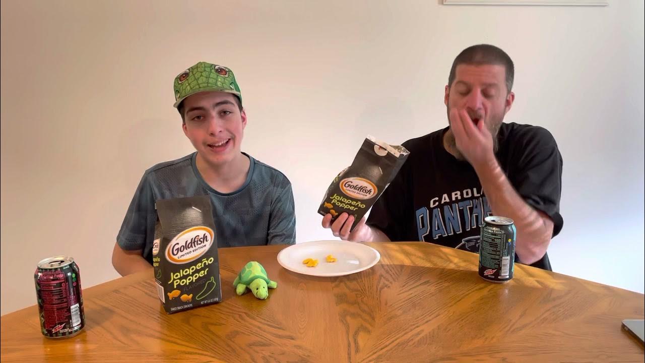 Goldfish Limited Edition Jalapeño Popper Review! YouTube