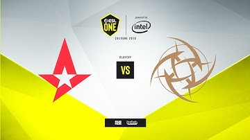 Astralis vs. NiP - ESL One: Cologne 2019 - map1 - de_dust2 [Anishared & Pch3lkin]
