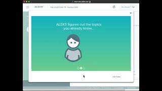 Famous ALEKS First Day Tutorials and the Initial Knowledge Check Profile