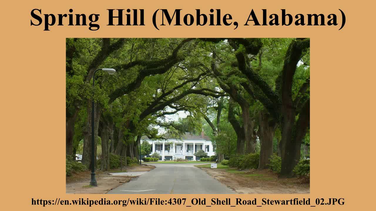 Spring Hill (Mobile, Alabama)