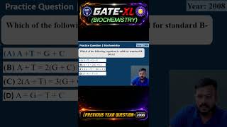 GATE XL BT Biohemistry🔥Previous Year Question Explained | #gate2026