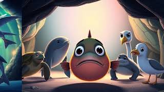 Daisy the Dolphin’s Glowing Underwater Adventure! 🌈🐬