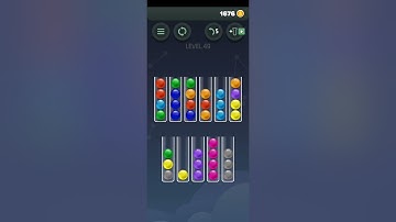 Sort Balls Level 49 Walkthrough Solution iOS/Android