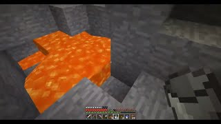 Super Hard Minecraft lets play Episode 6 pt 2 (stream cut off): Finding a lava source