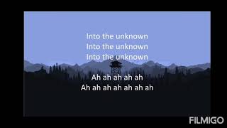 Panic! At The Disco - Into the Unknown (Lyrics) (Frozen 2)