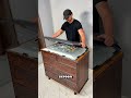 The unexpected way a destroyed television panel was completely repurposed…