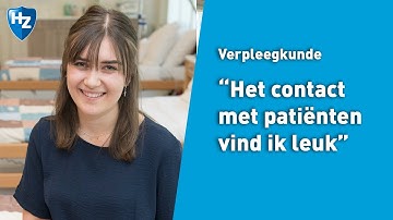 Cynthia over de opleiding Verpleegkunde | HZ University of Applied Sciences