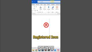 insert Registered ®️ Symbol in MS Word - Shortcut Free! # Short