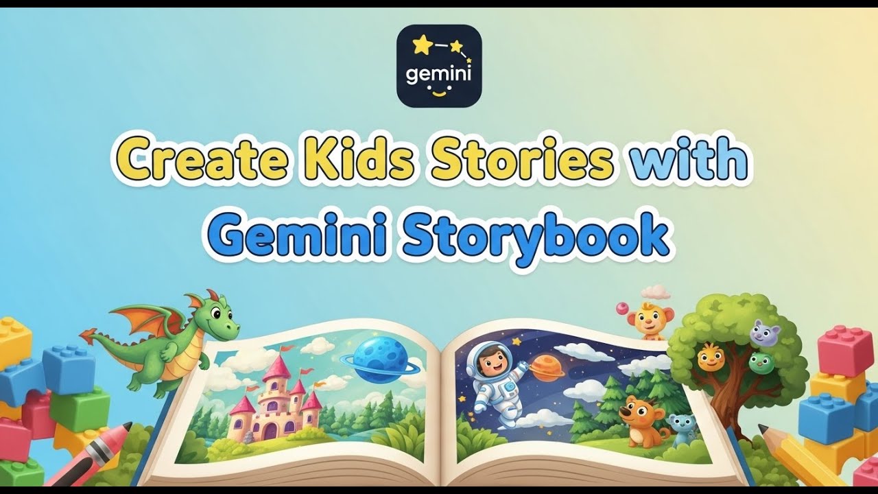 Create Kids Stories with Gemini Storybook - YouTube