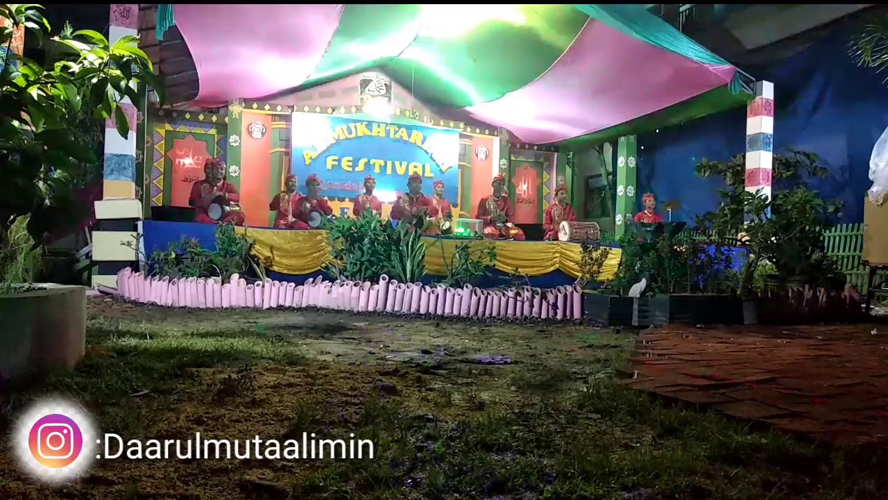 Marawis Al muta'alimin (Robbi Kholaq Thoha Minnur) Festival Al-Mukhtariah
