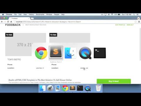 23 - Learn Ruby on Rails - Yelp Clone - Search Page