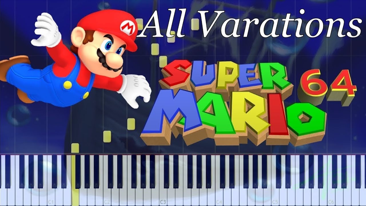 Super Mario 64 - Dire, Dire Docks - Perfect MIDI