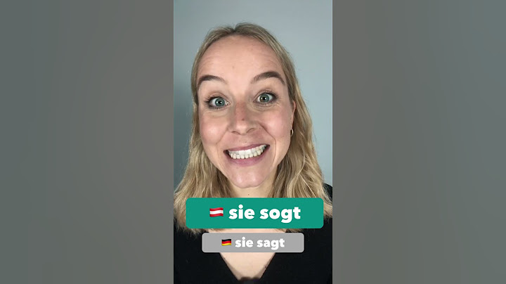 🇦🇹 🗣️ "sagen" im Dialekt