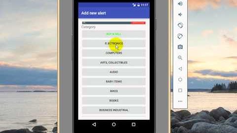 Hierarchy tree like structure with Buttons on Android