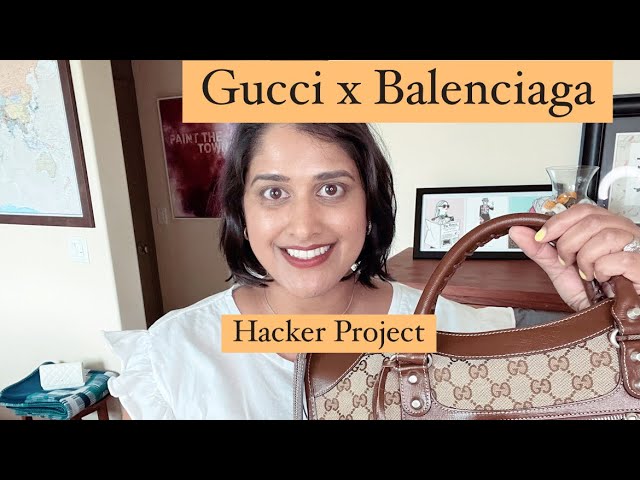 Gucci x Balenciaga The Hacker Project Small Hourglass Bag