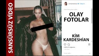 Kim kardashian'ın Olay Fotoları (INSTAGRAM)