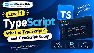 🚀 TypeScript Introduction & Setup | Beginner Tutorial