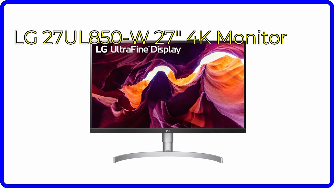 REVIEW (2026): LG 27UL850-W 27