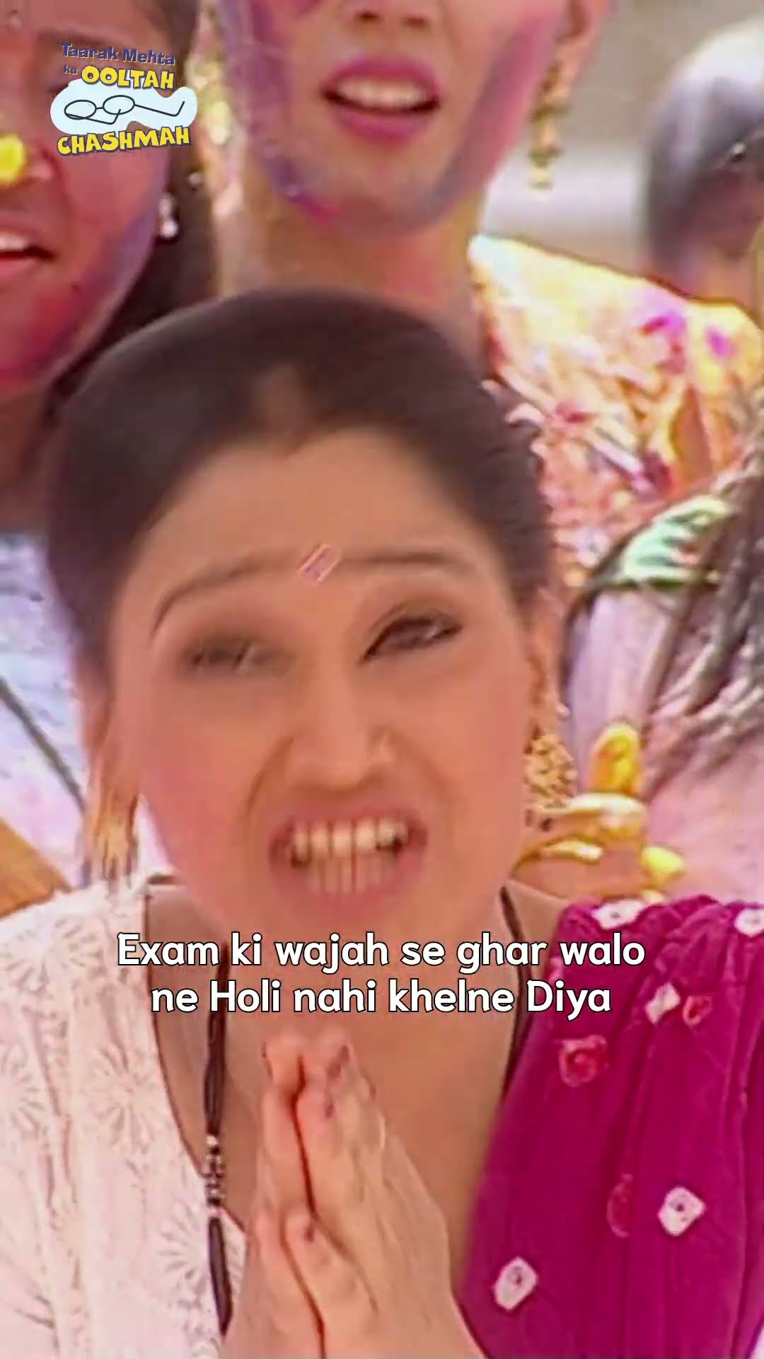 Tag your friend jiski exams chal rahi hai! !#tmkoc #trending #holi  #comedy #relatable #cricket