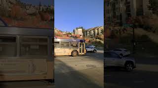 king county Metro bus 7412 and 7480 spotted leaving issaquah highlands
