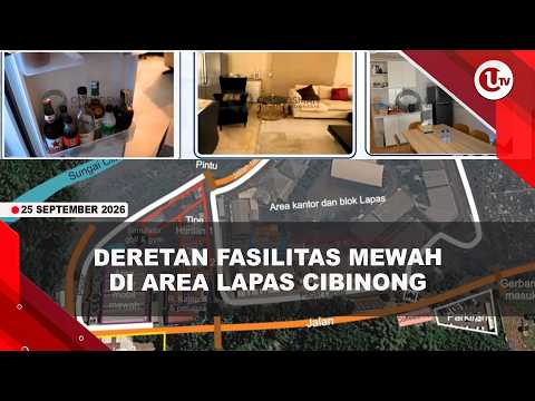 PENAMPAKAN FASILITAS MEWAH DI RUMAH LAPAS CIBINONG, MIRIP APARTEMEN | U-NEWS