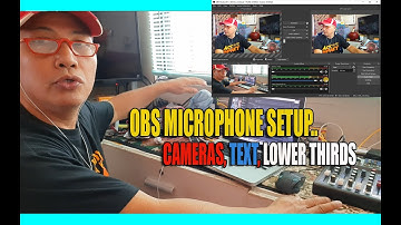 OBS, MICROPHONE SETTINGS, ETC. (tagalog)