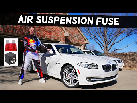 BMW F10 F11 AIR SUSPENSION FUSE LOCATION BMW 528i 535i 520i 530i 550i 518d 520d 525d 530d 535d