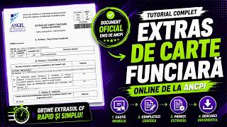 Extras Carte Funciară Online – Cum Faci Cererea ANCPI și Descarci Extrasul CF