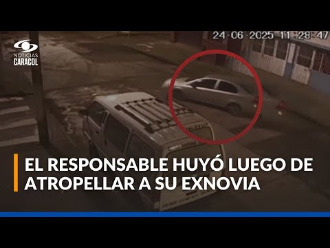 Hombre atropelló con su vehículo a su expareja luego de una discusión; la mujer está grave