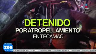 Joven en estado de ebriedad atropella a familia que esperaba afuera del IMSS en Tecámac | Zea