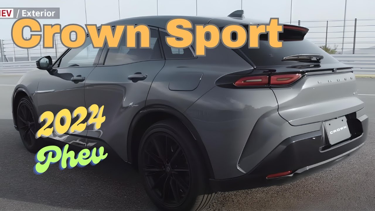 Toyota Crown SPORT Phev 2024 - 302 Horsepower and 90 Km EV Range - YouTube