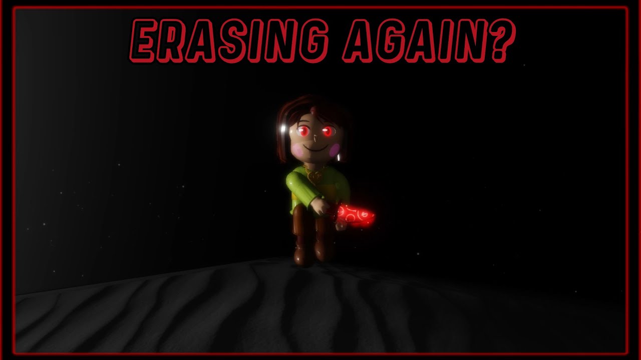 What Happens if You Erase Again in UNDERTALE FIGHT? (Outdated)