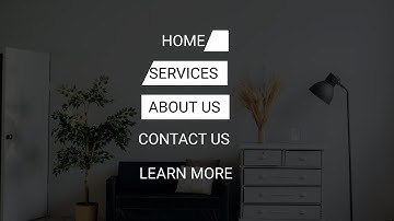 Advance Animated Navigation Menu With Hover Effects - HTML & CSS