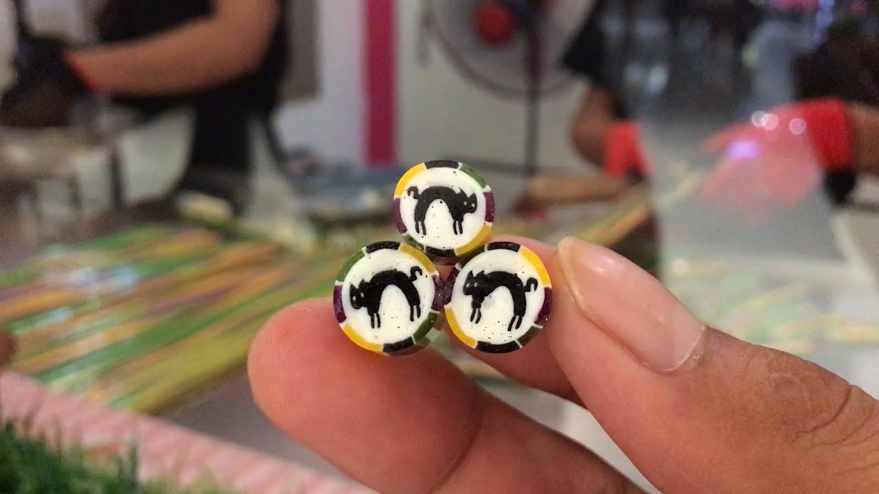 How to make Black Cat Halloween Sticky Candy - Handmade Candy