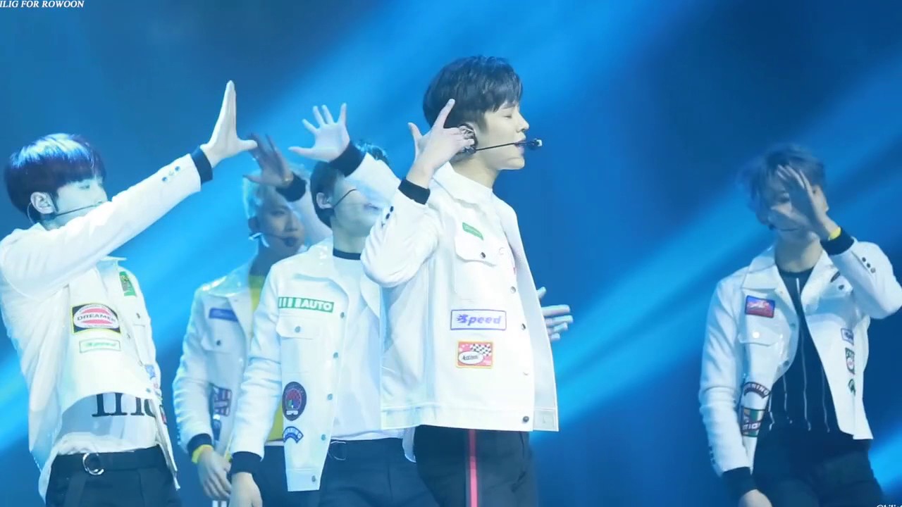 170325 BURNING FANTASY FANMEETING [4STEP] 로운 직캠(rowoon.focus)