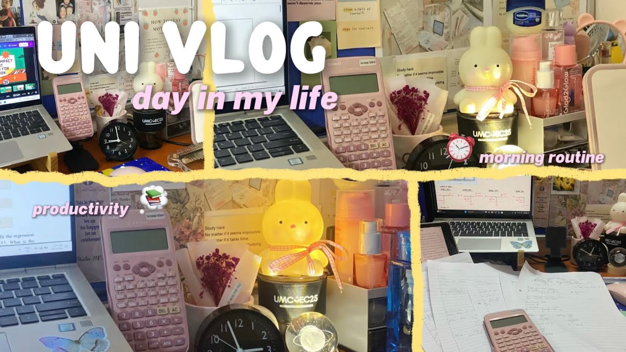 A Random Day in UKM: Skincare, Room Tour, Classes & Lab