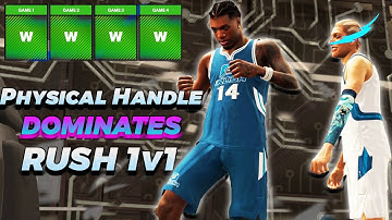 DOMINATING Rush 1v1 Event With HOF PHYSICAL HANDLES! Badge is literally BROKEN!