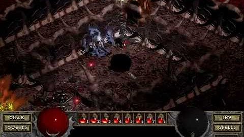 Diablo I: The Hell (Co-op Doom Playthrough) - Hell Level 15 Part 1